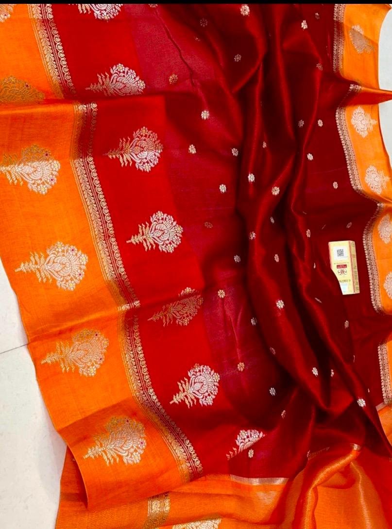 Warm Silk Fancy Butti Saree